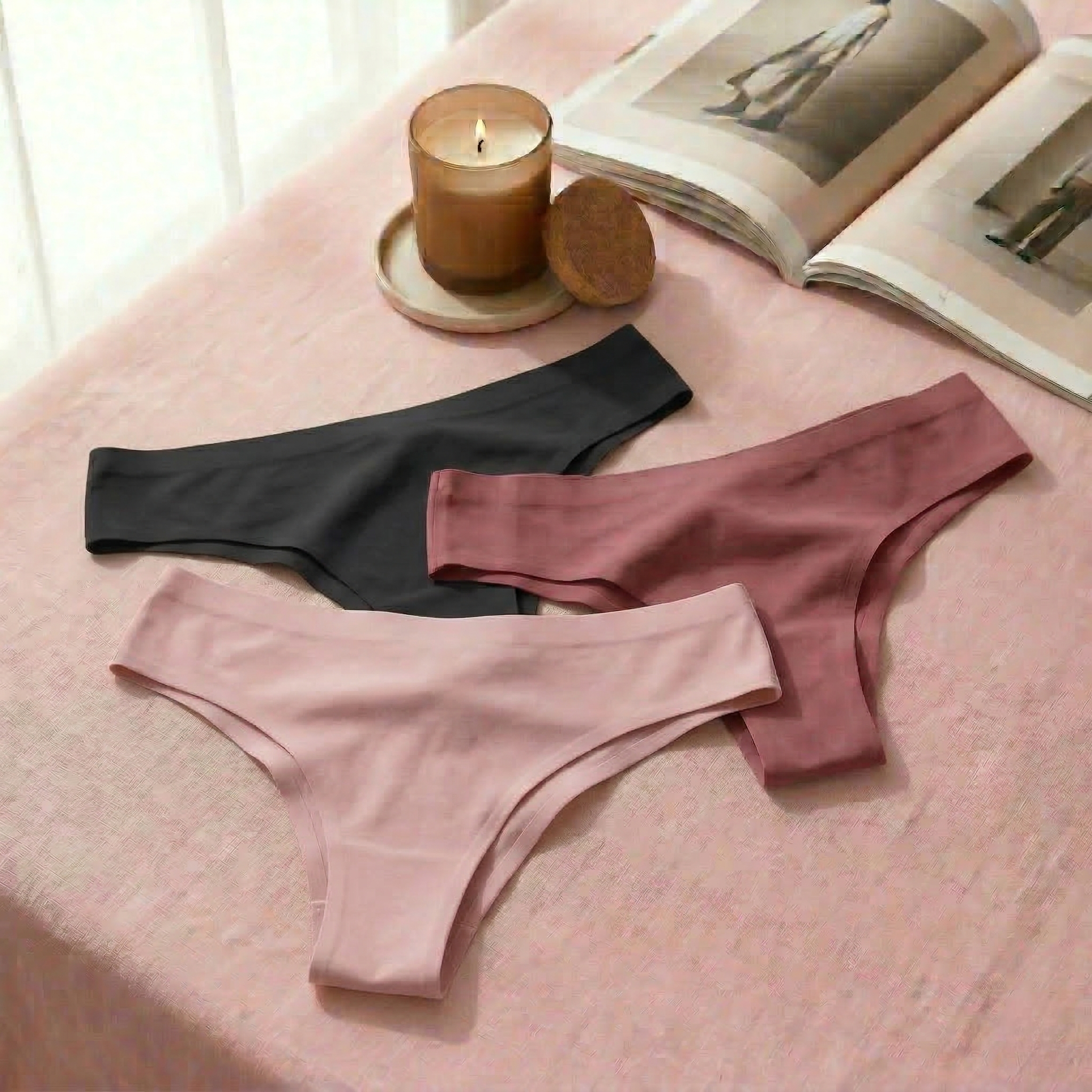 Pack Invisible  – Panties Sin Costura (3 Piezas)